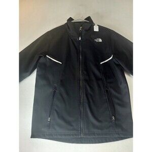 The North Face Black Windproof Windwall Jacket Boys Large 14/16